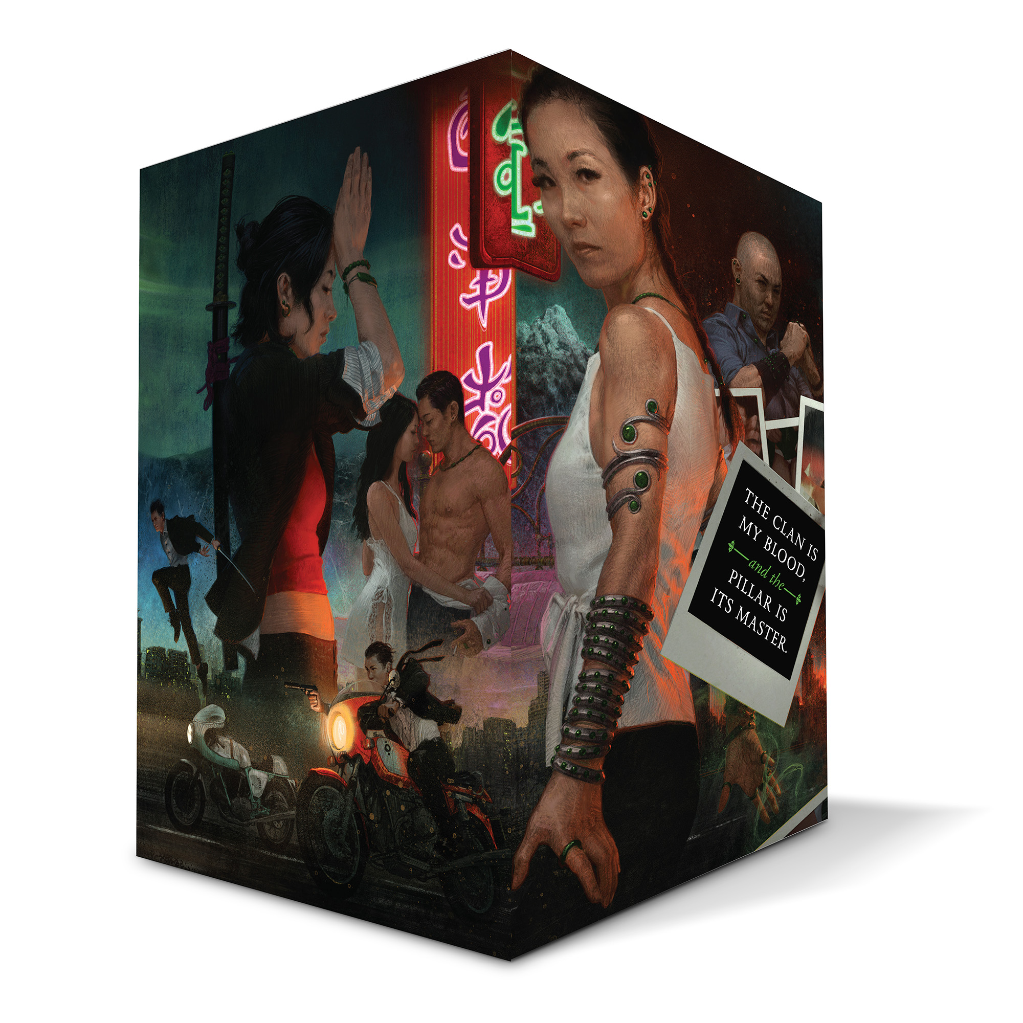 The Green Bone Saga Box: Spine