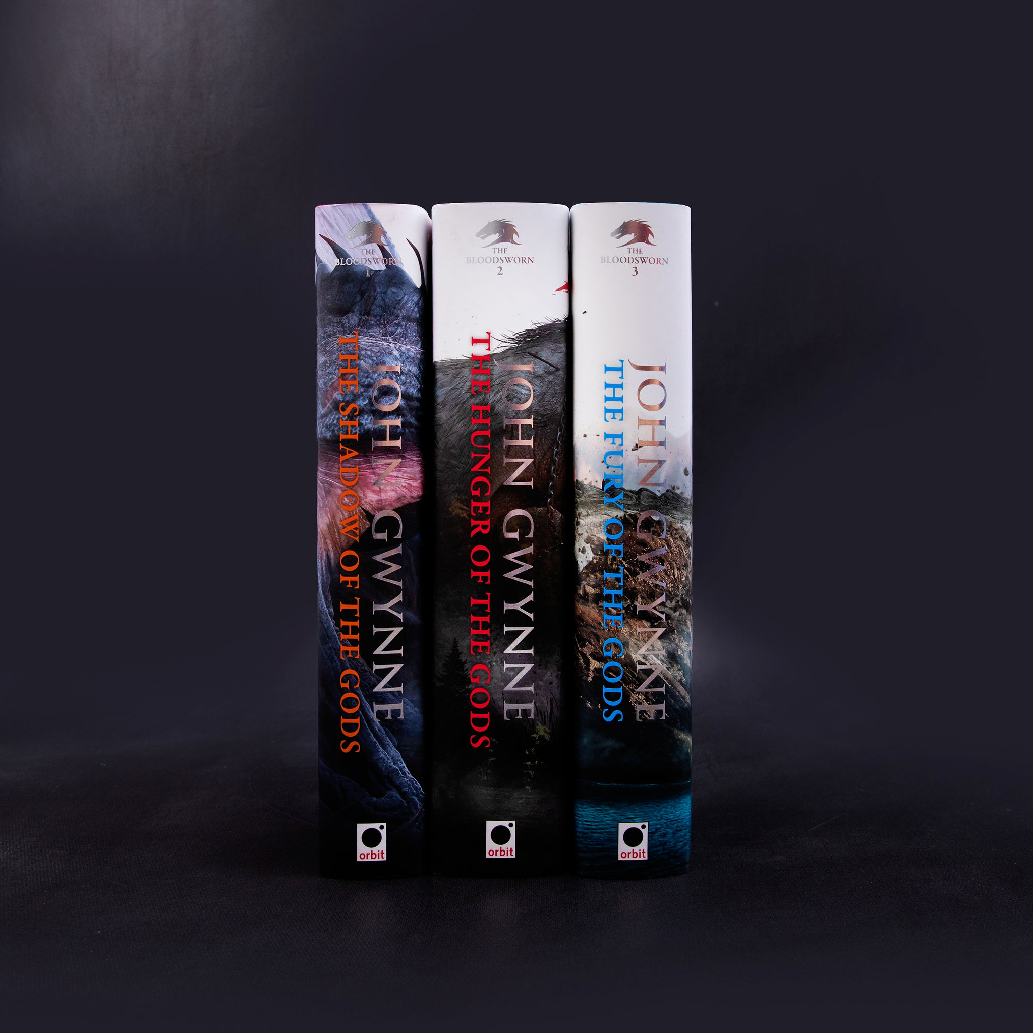 The Bloodsworn Series Spines