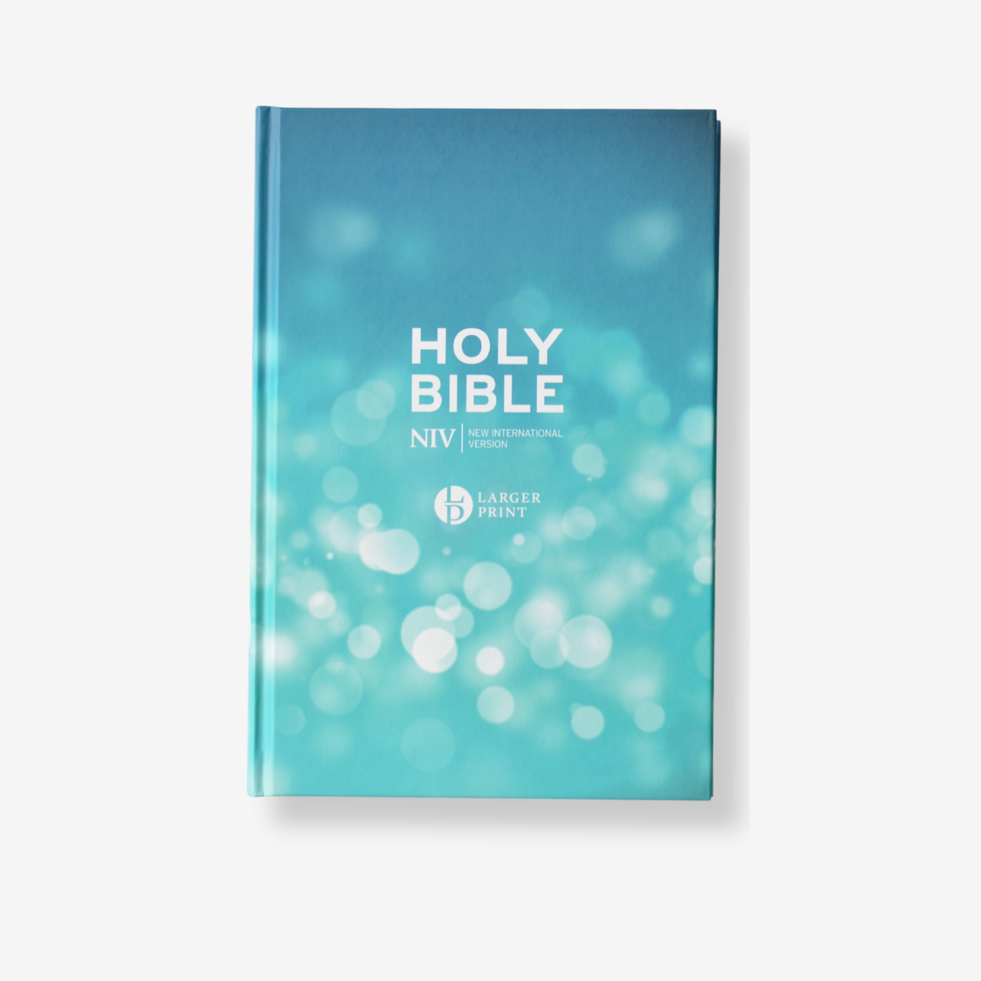 NIV Larger Print Blue Hardback Bible